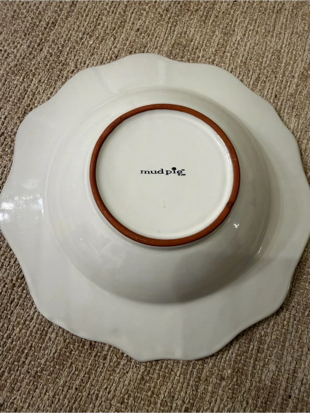 Mud Pie ‘SANIBEL’ Coastal Embossed Bowl